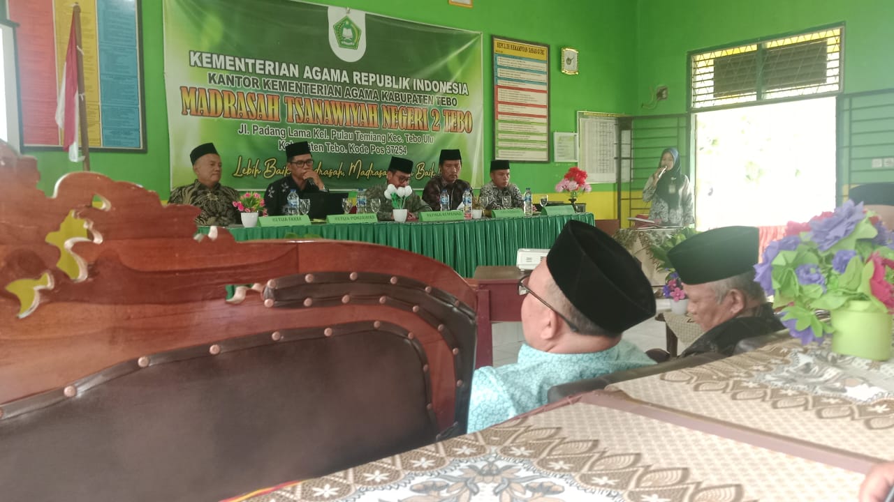 Kamad MIN 4 Tebo Hadiri Rapat FKKM Bahas Sinergi Madrasah Se-Kabupaten Tebo