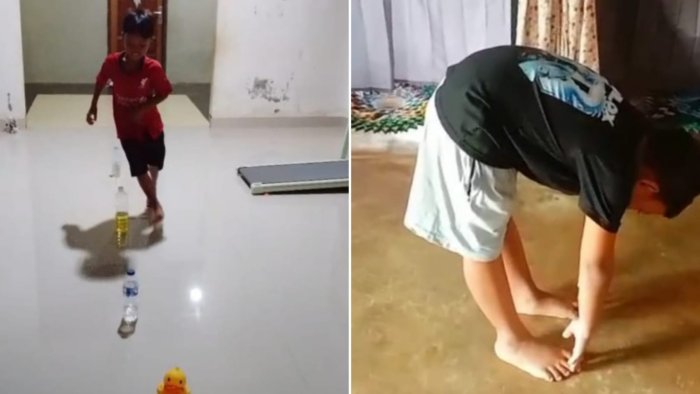Daring PJOK, Murid Kelas 3B MIN 4 Tebo Praktik Berbagai Kegiatan Olahraga di Dalam Rumah