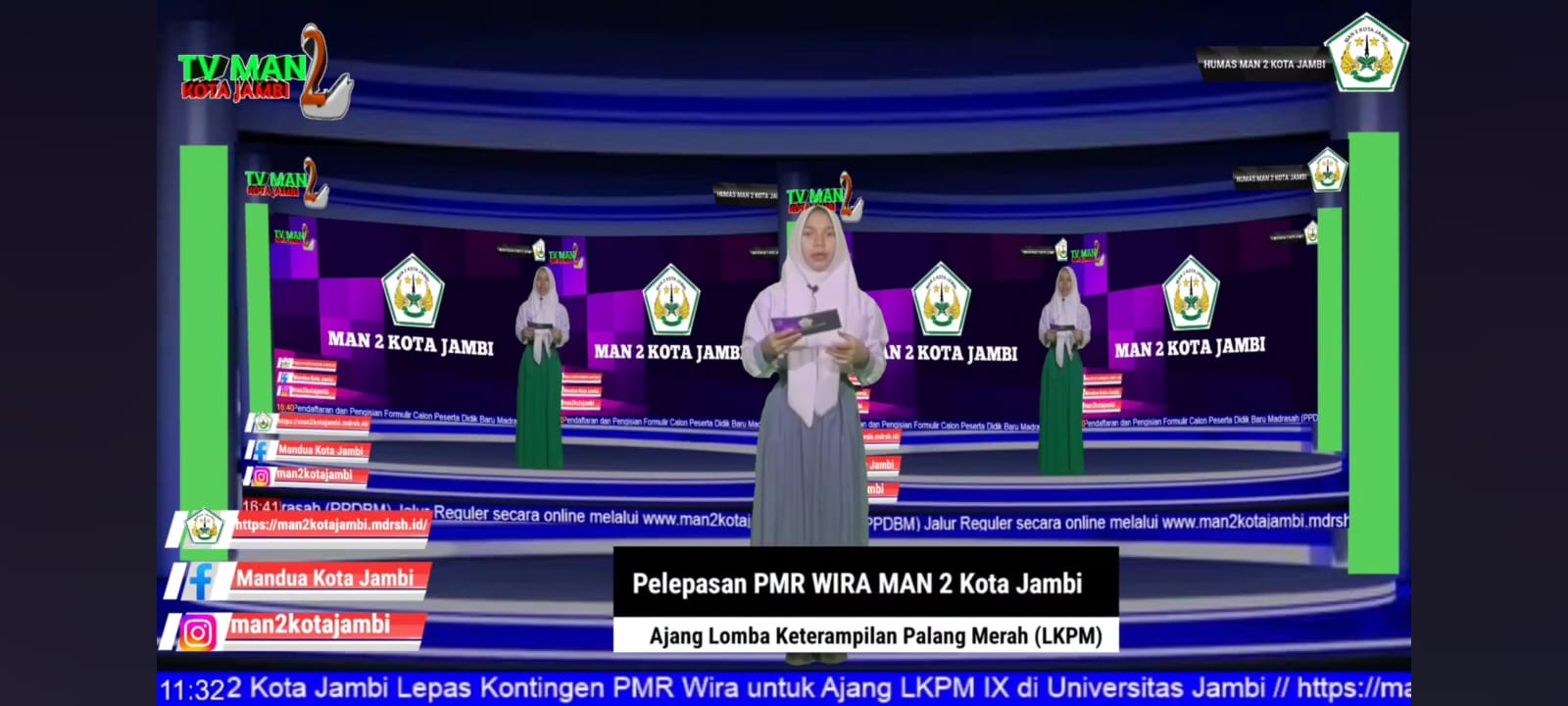 TV MAN 2 Kota Jambi Libatkan Siswa dalam Produksi Video TV MAN 2 Kota Jambi Libatkan Siswa dalam Produksi Video
