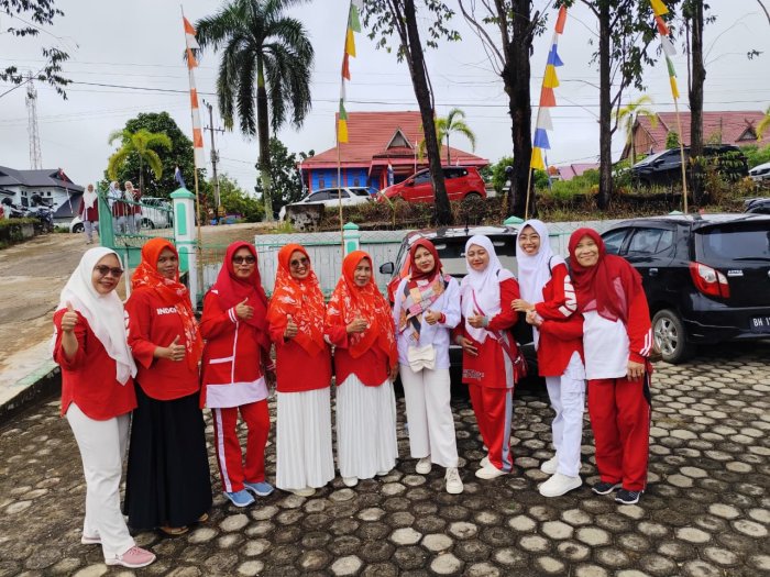 DWP MIN 4 Tebo Ikuti Lomba Hiburan HUT RI di Kemenag Tebo