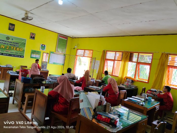 Sinergi Raih Prestasi, MAN 2 Tebo Gelar Rapat Koordinasi Bersama Pembimbing KOMPAS Madrasah 2026