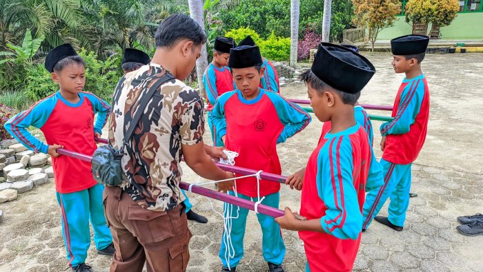 Di Balik Jamran: Sumbangan Ilmu dari Pelatih Eksternal untuk Pasukan MIN 4 Tebo