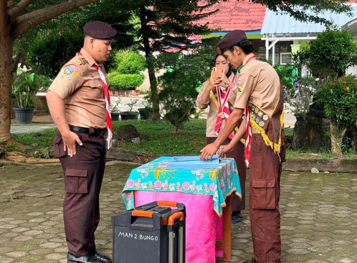 Pengurus Baru Pramuka MAN 2 Bungo Resmi Dilantik, Siap Mengabdi untuk Anggota Pengurus Baru Pramuka MAN 2 Bungo Resmi Dilantik, Siap Mengabdi untuk Anggota