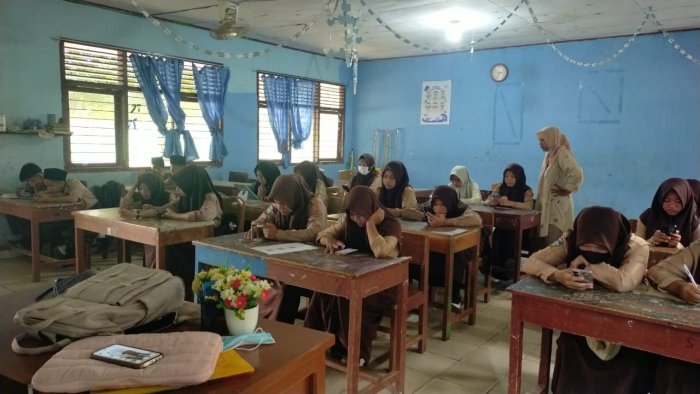 MTsN 2 Bungo Gelar seleksi Olimpiade Madrasah Indonesia..