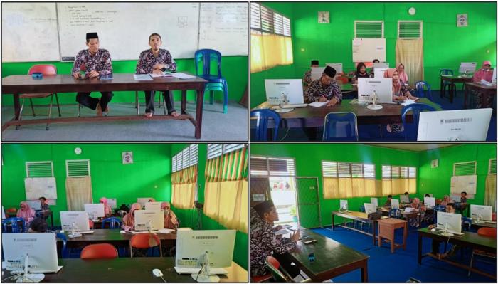 MTs N 1 TEBO GELAR RAPAT PASCA LIBURAN IDUL FITRI 1444 H 