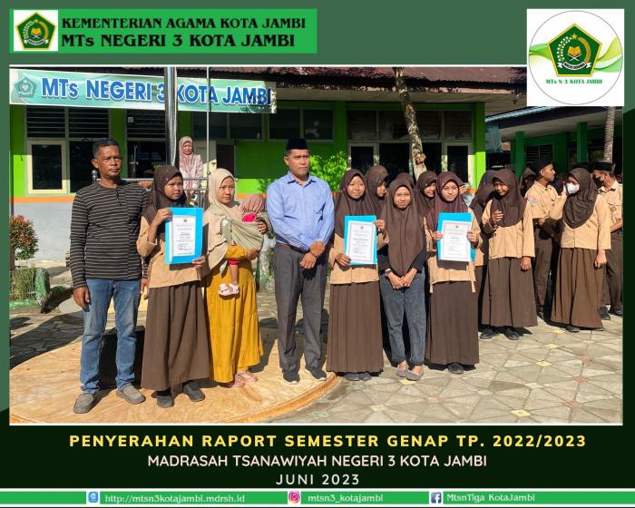 PEMBERIAN HASIL EVALUASI SISWA PENILAIAN AKHIR TAHUN (PAT) TP. 2022/2023 PEMBERIAN HASIL EVALUASI SISWA PENILAIAN AKHIR TAHUN (PAT) TP. 2022/2023
