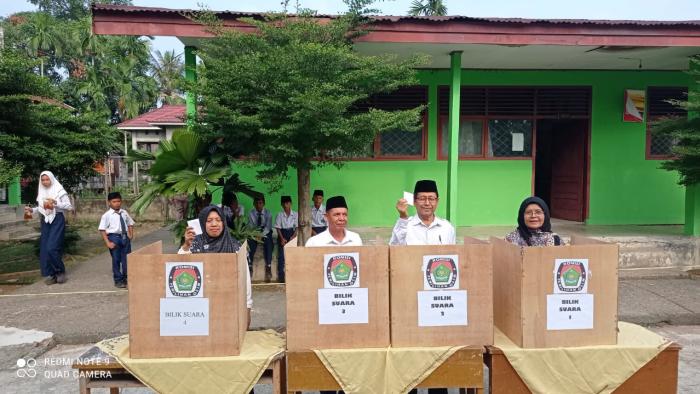 Suara Demokrasi/Demokrasi Pancasila, Pemilihan Ketua & Wakil Ketua OSIM MTsN 1 Kota Jambi masa bakti 2023-2024