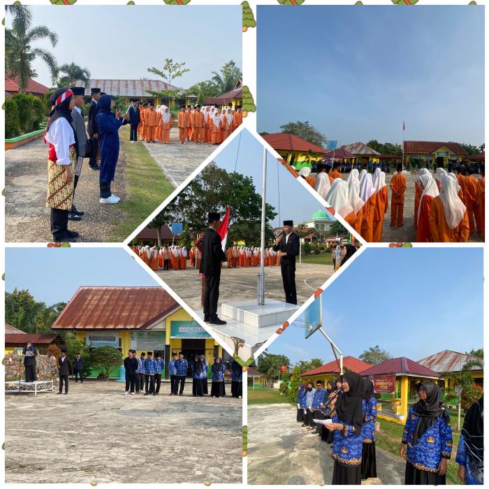 MAN 2 Tebo Gelar Upacara Hari Pahlawan 