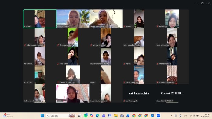 Terdampak Kabut Asap, MTsNegeri 1 Kota Jambi Laksanakan Pembelajaran Jarak Jauh