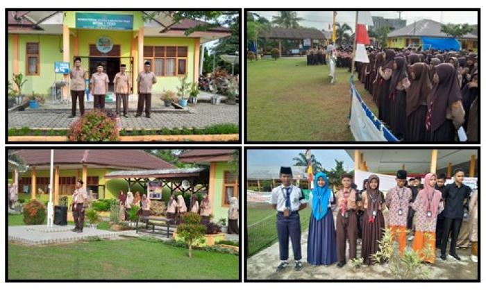 PEMBUKAAN KEGIATAN PEMILIHAN KETUA OSIM DI MTs N 1 TEBO