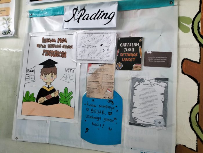 Mading Kelas MAN 2 Bungo Jadi Wadah Kreativitas dan Informasi Siswa Mading Kelas MAN 2 Bungo Jadi Wadah Kreativitas dan Informasi Siswa