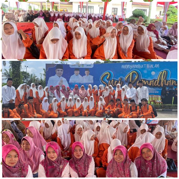 Siswa MAN 2 Tebo Bergembira Menyambut Ramadhan dengan bershalawat Siswa MAN 2 Tebo Bergembira Menyambut Ramadhan dengan bershalawat