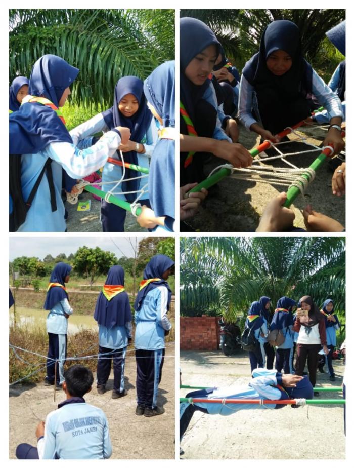Kegiatan Hiking Pramuka MTsN 1 Kota Jambi Kegiatan Hiking Pramuka MTsN 1 Kota Jambi
