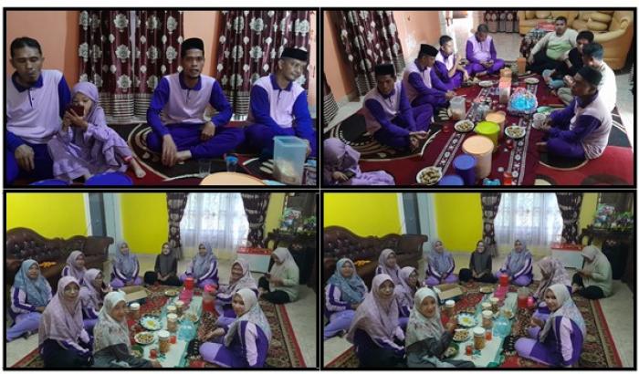 HALAL BIHALAL GURU DAN KARYAWAN DI RUMAH DRA. HJ. RAHAYU WINASTUTI