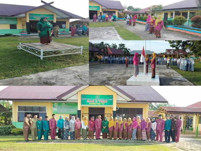 UPACARA HARI KARTINI MAN 2 TEBO, TINGKATKAN SEMANGAT MENCETAK KARTINI MADRASAH