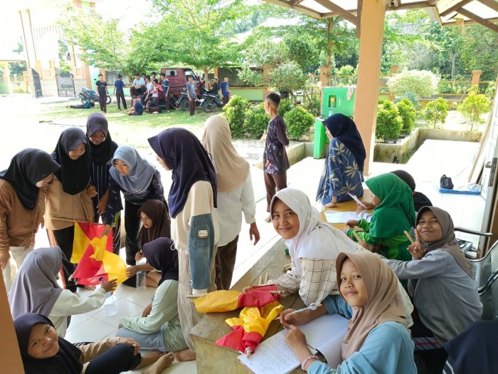 Canda Tawa Hangatkan Istirahat: Kontingen Jamran MTsN 1 Bungo Eratkan Persaudaraan di Latihan Pamungkas
