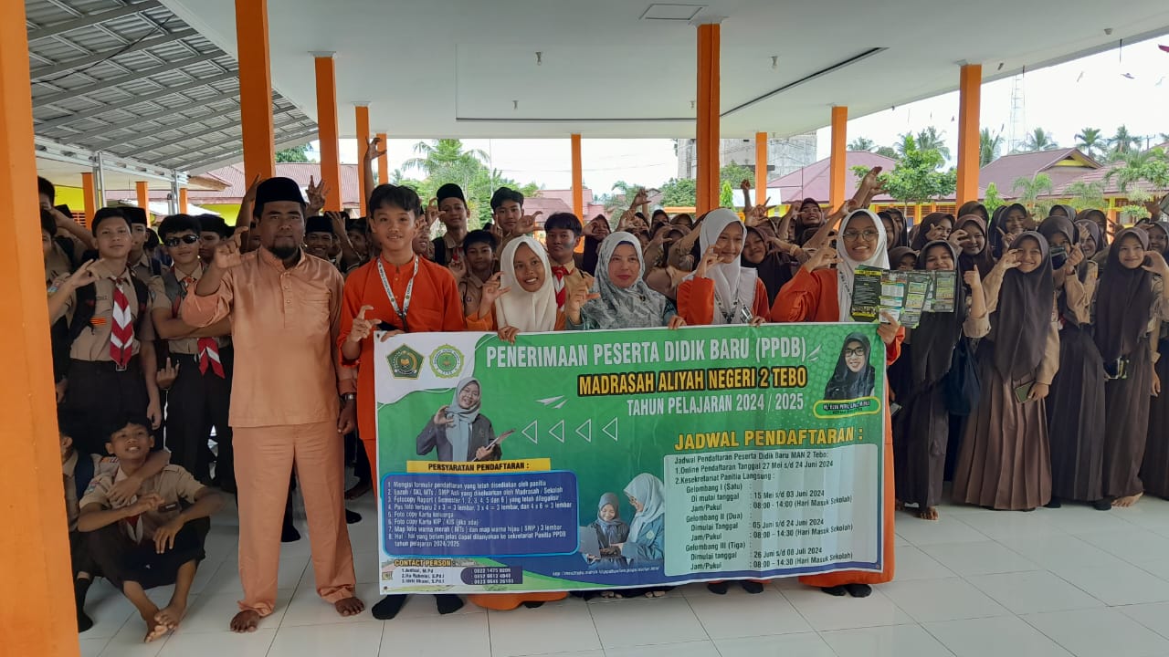 Sosialisasi PPDB MAN 2 Tebo Tahun Pelajaran 2024/3025
