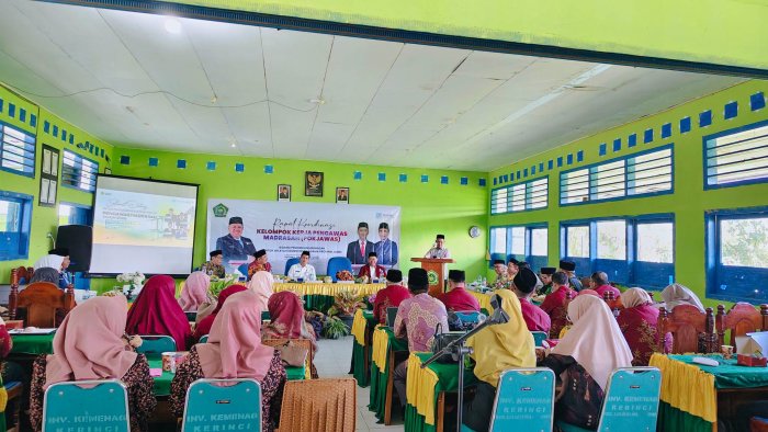 MAN 1 Kerinci Jadi Tuan Rumah Rakor Pokjawas Madrasah Se-Provinsi Jambi