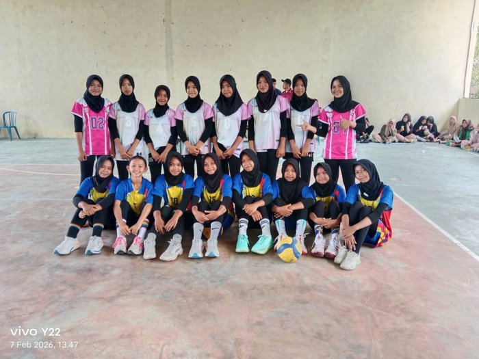 Tim Voli Putri MTsN 5 Tebo Raih Juara 1 di SMK Budi Luhur Expo 2026
