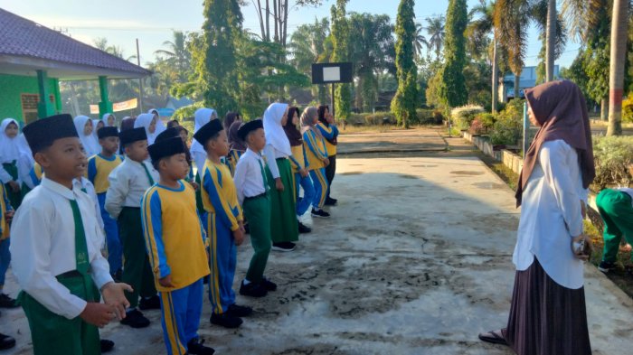 Suasana Cerah, Semangat Hafalan Surat Pendek Membara Di Min 3 Tebo