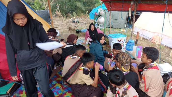Kebersamaan Siswa MTsN 2 Bungo di Jambore Cadika Kebersamaan Siswa MTsN 2 Bungo di Jambore Cadika