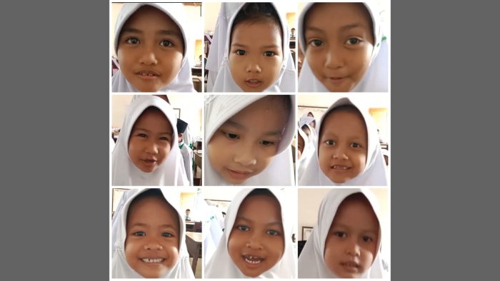 Latih Keberanian, Siswa Kelas 1B MIN 4 Tebo Sebutkan Cita-cita di Depan Kamera