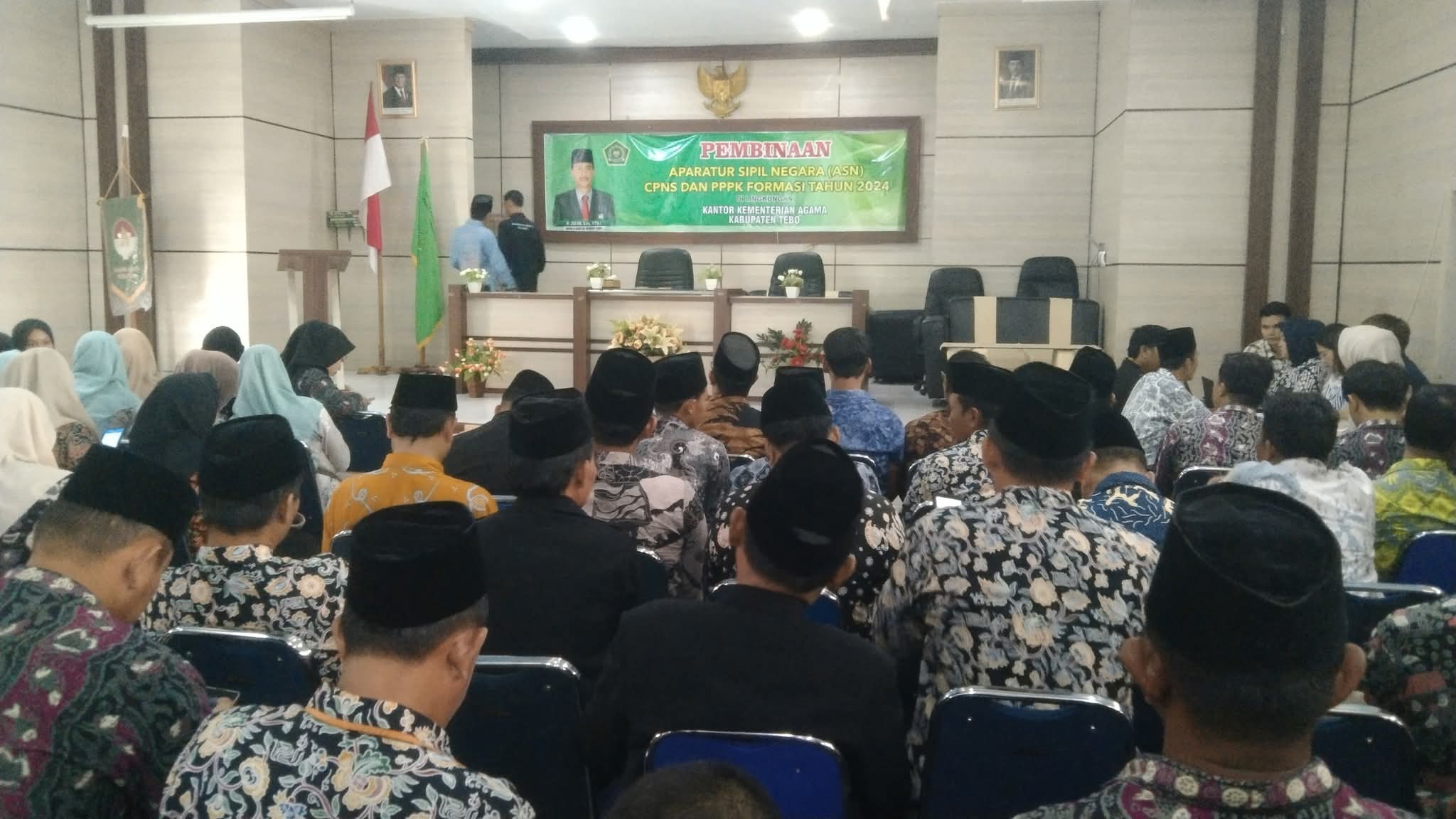 Guru PPPK Baru MIN 4 Tebo Ikuti Pembinaan Perdana di Kemenag Tebo
