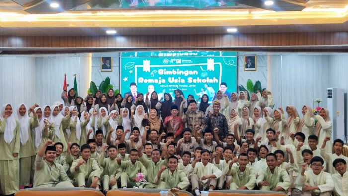 OSIM MAN 2 Kota Jambi Tingkatkan Self Love dan Kepercayaan Diri lewat BRUS di Kanwil