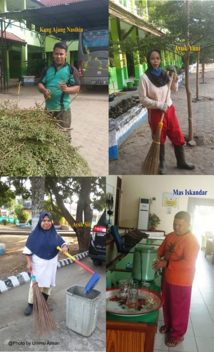 Yang Berkiprah di Balik Layar (1) Pasukan Sapu Jagat MAN 2 Kota Jambi