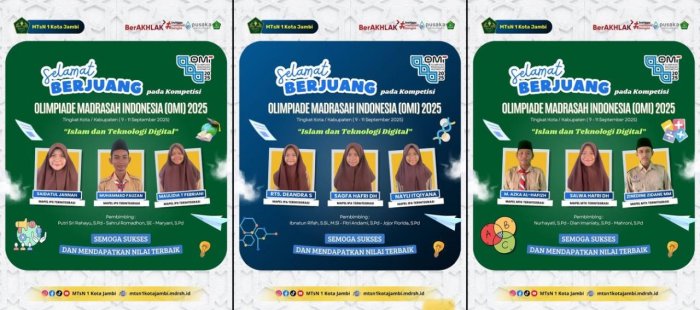 MTsN 1 Kota Jambi Siap Berlaga di OMI 2025 Tingkat Kota/Kabupaten MTsN 1 Kota Jambi Siap Berlaga di OMI 2025 Tingkat Kota/Kabupaten