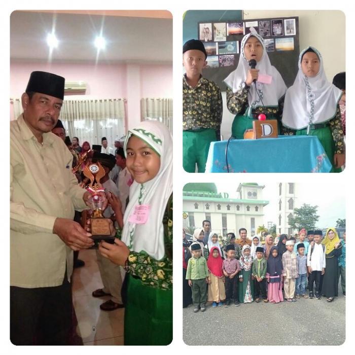 MIN 3 TEBO BERHASIL MEMBOYONG JUARA DALAM LOMBA FASI (FESTIVAL ANAK SOLEH INDONESIA) TINGKAT KABUPATEN TEBO