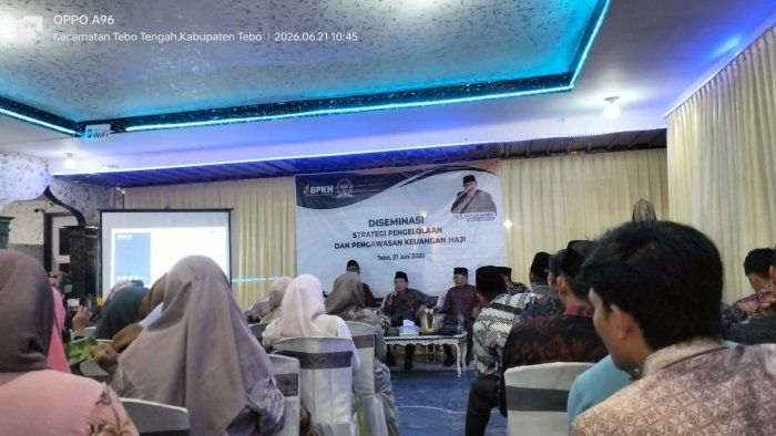 MTsN 1 Tebo Ikuti Diseminasi Pengelolaan Keuangan Haji MTsN 1 Tebo Ikuti Diseminasi Pengelolaan Keuangan Haji