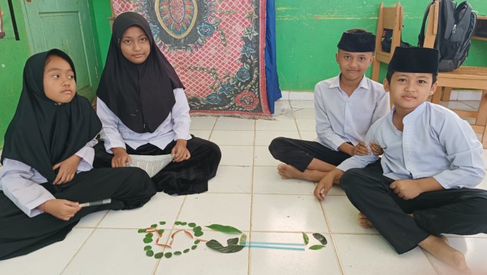 Kreasi Organ Pencernaan dari Benda Sekitar, Siswa Kelas 5B MIN 4 Tebo Buktikan Pemahaman Lewat Alat Peraga Sederhana