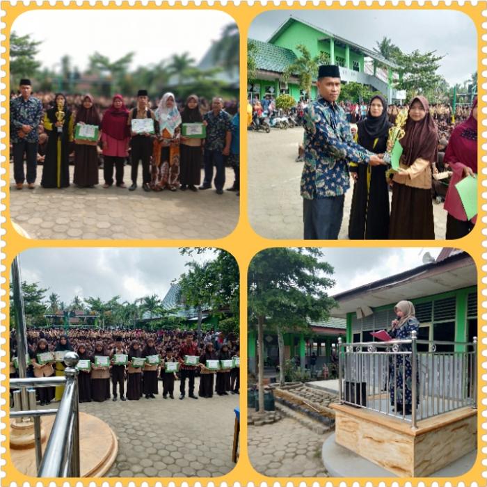 Siswa Prestasi Juara Kelas & Juara Umum Semester Ganjil Tapel 2019-2020 MTsN 3 Kota Jambi