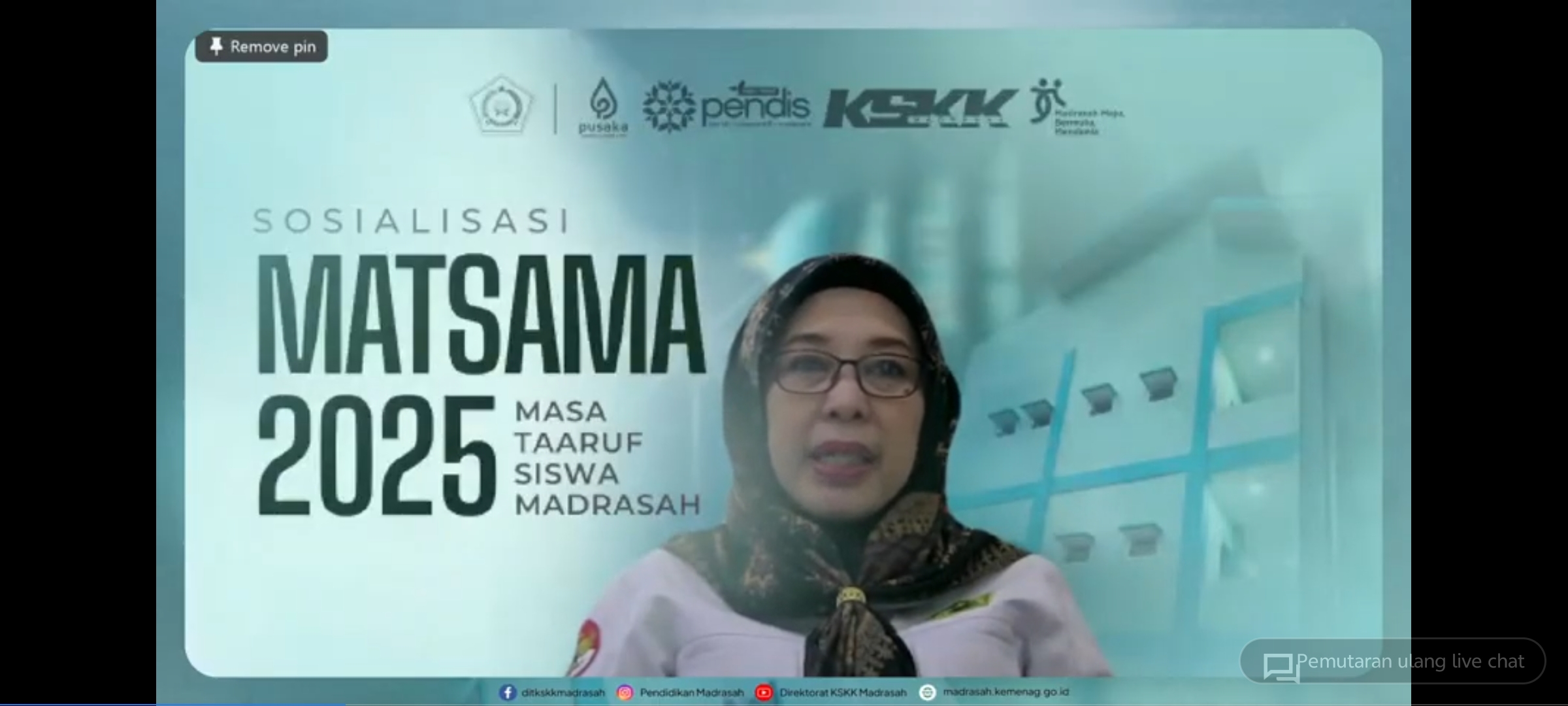 Guru MIN 4 Tebo Ikuti Sosialisasi MATSAMA Secara Daring