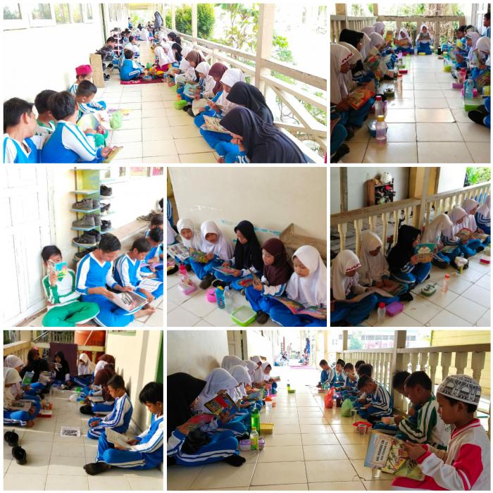 Membangun literasi melalui sarapan bersama Membangun literasi melalui sarapan bersama