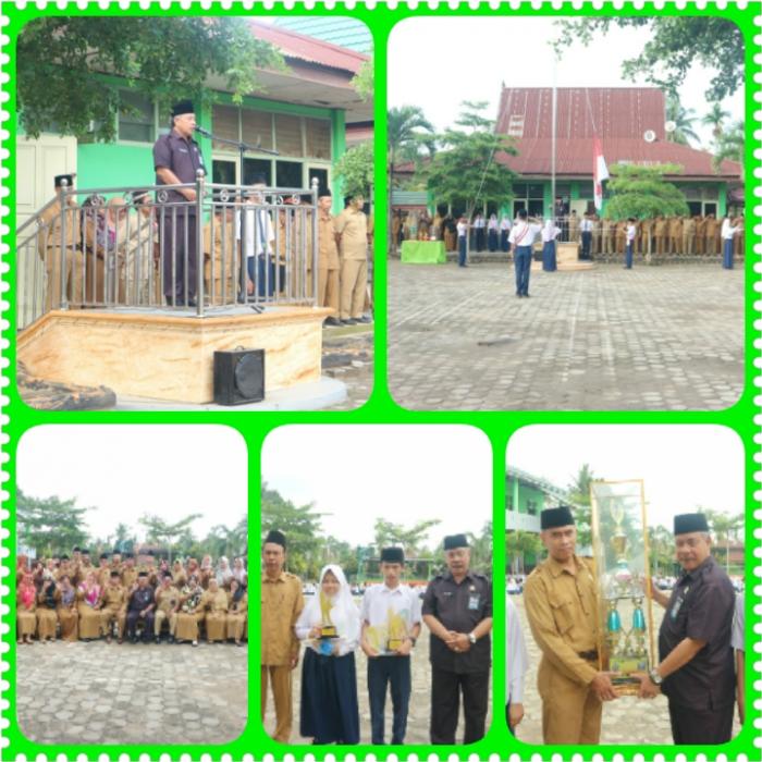 Kepala Kantor Kemenag Kota Jambi jadi Pembina upacara bendera