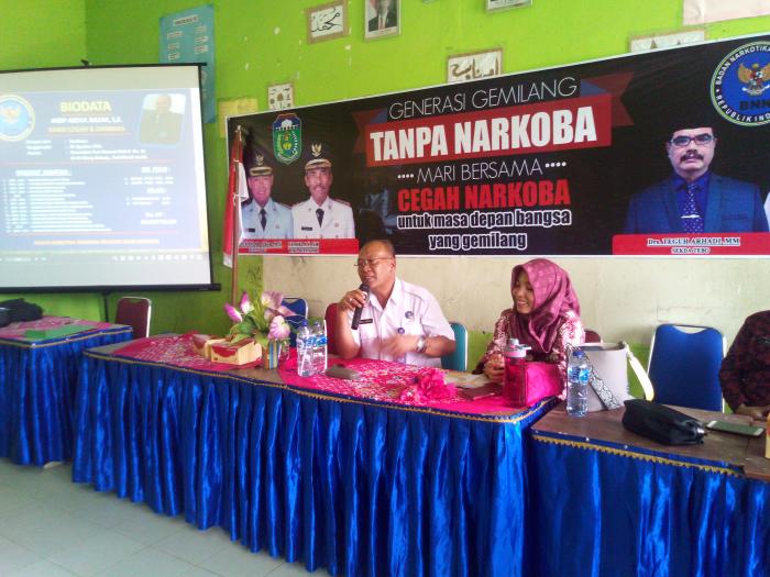MTs NEGERI 5 TUAN RUMAH PENYULUHAN ANTI NARKOBA 