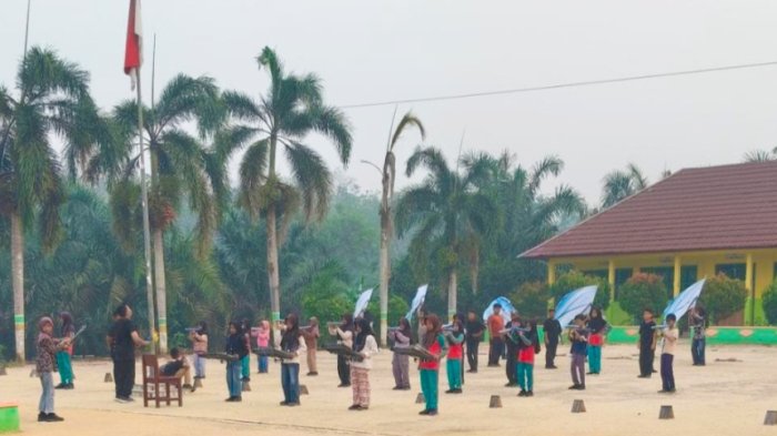 TM 1 Festival Drumband HUT ke-27 Kabupaten Tebo, Tim Marching Band MIN 4 Tebo Dapat Nomor Urut 8