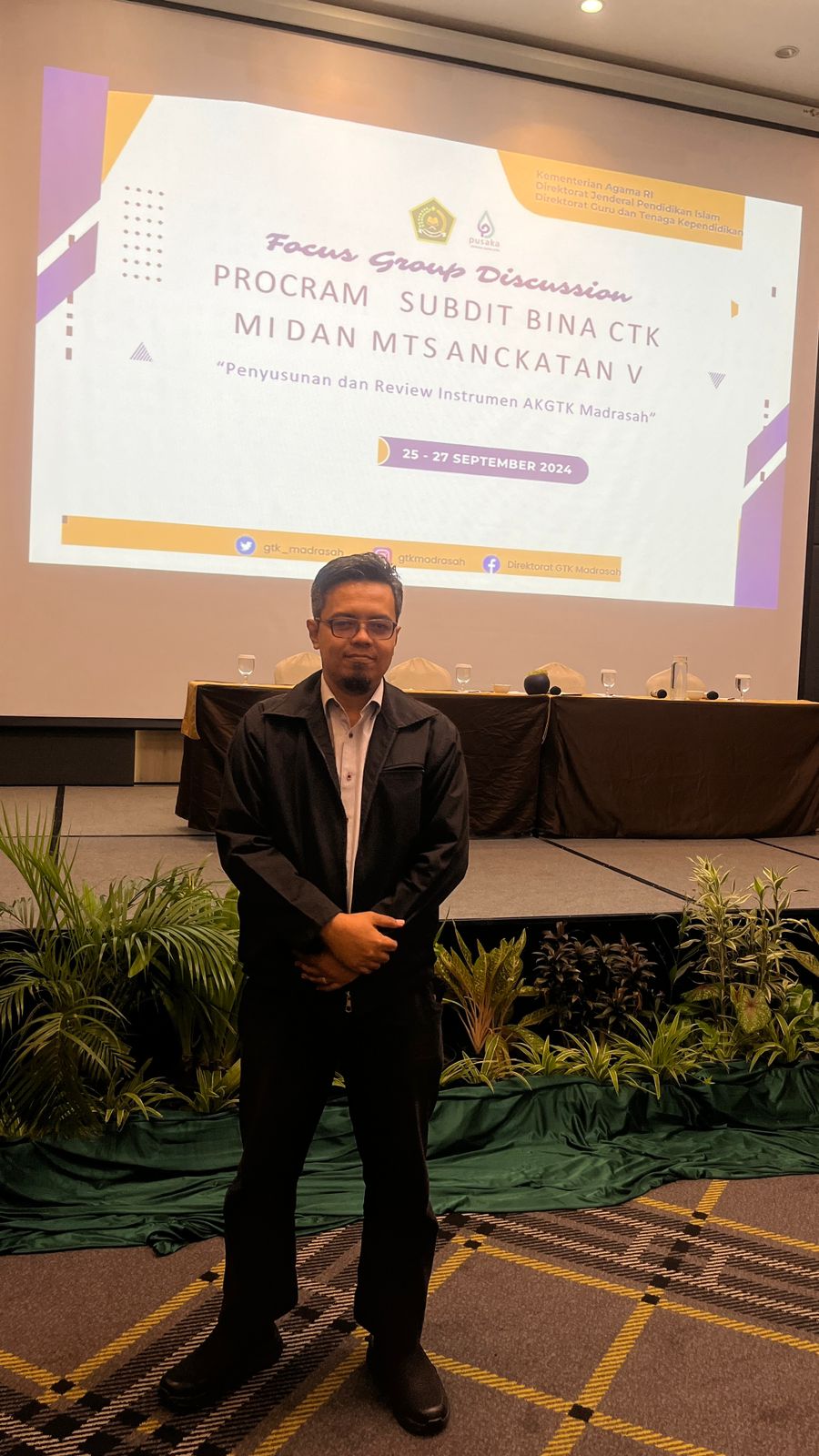 Gogor S.W., Guru Bahasa Jerman MAN 2 Kota Jambi, Ikuti Program Subdit Bina CTK MI dan MTs Angkatan V: Gogor S.W., Guru Bahasa Jerman MAN 2 Kota Jambi, Ikuti Program Subdit Bina CTK MI dan MTs Angkatan V: