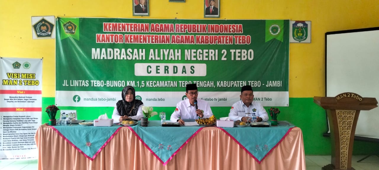 RAKOR KKM MA. KABUPATEN TEBO BAHAS POS UJIAN MADRASAH  (UM) TP. 2024/2025
