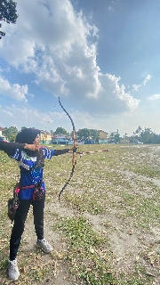 Adinda Nandra Adenta Siapkan Diri Jelang Open Tournament Panahan Piala Kapolres Tebo Adinda Nandra Adenta Siapkan Diri Jelang Open Tournament Panahan Piala Kapolres Tebo