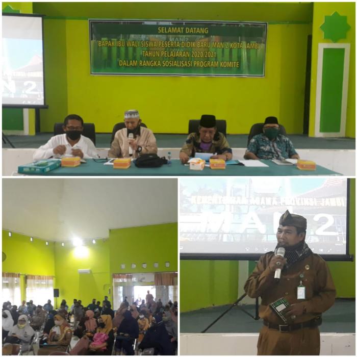 Berlangsung Sukses, Sosialisasi Program Komite Kepada Orang Tua/Wali Peserta Didik Baru MAN 2 Kota Jambi Berlangsung Sukses, Sosialisasi Program Komite Kepada Orang Tua/Wali Peserta Didik Baru MAN 2 Kota Jambi