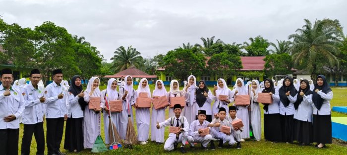 Semarak HUT RI: MTsN 5 Tebo Umumkan Pemenang Lomba dan Kelas Terindah