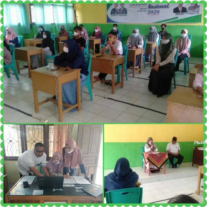 MAN 2 Tebo Optimis Melakukan Pendaftaran Mahasiswa Baru (LTMPTN) 