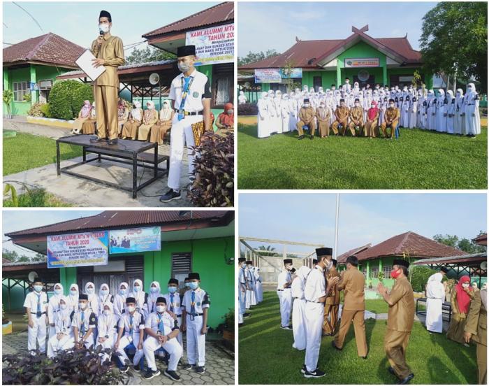 PELANTIKAN DAN SERAH TERIMA PENGURUS OSIM MTS NEGERI 1 TEBO PERIODE 2021 PELANTIKAN DAN SERAH TERIMA PENGURUS OSIM MTS NEGERI 1 TEBO PERIODE 2021