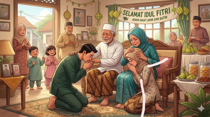 Sungkeman Lebaran: Integrasi Budaya Jawa dalam Praktik Keagamaan Idulfitri Sungkeman Lebaran: Integrasi Budaya Jawa dalam Praktik Keagamaan Idulfitri