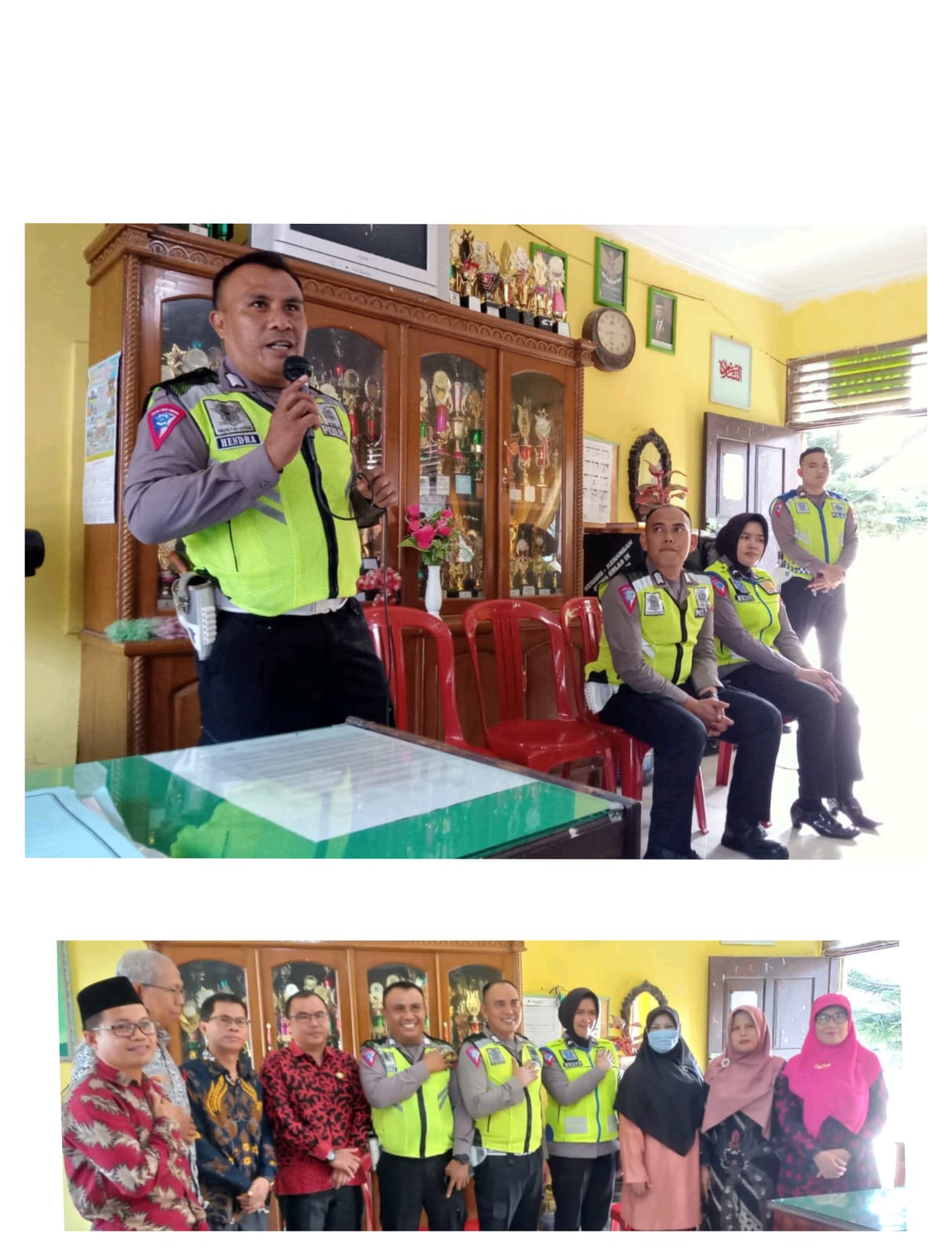 Sosialisasikan Ketertiban Berkendara di MTsN 2 Bungo oleh Kepolisian kesatuan satlantas Polres Bungo Sosialisasikan Ketertiban Berkendara di MTsN 2 Bungo oleh Kepolisian kesatuan satlantas Polres Bungo