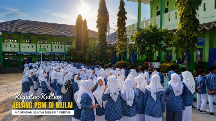 Kultum Pagi di MAN 1 Kerinci Perkuat Karakter Religius dan Semangat Belajar Siswa