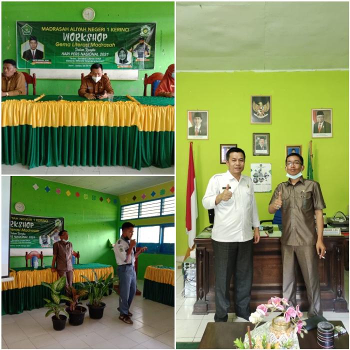Memperingati hari pers nasional, siswa man 1 kerinci laksanakan perlombaan Memperingati hari pers nasional, siswa man 1 kerinci laksanakan perlombaan